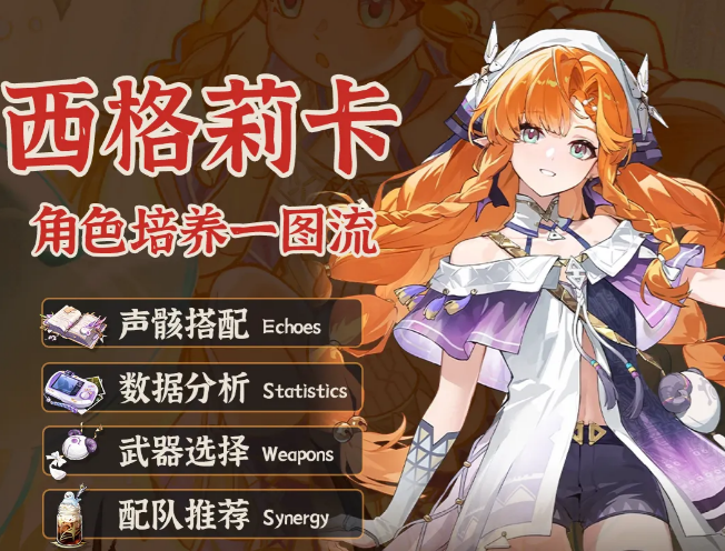 鸣潮3.2版本上线：全新角色西格莉卡最新培养攻略（附一图流）