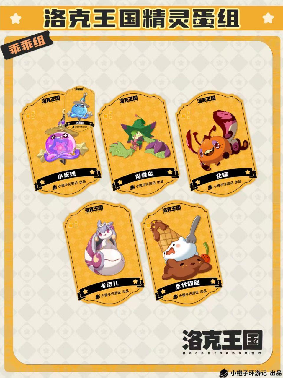 《洛克王国世界》精灵蛋分类大盘点