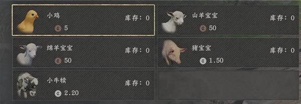 《红色沙漠》养殖玩法牧场幼崽在哪买