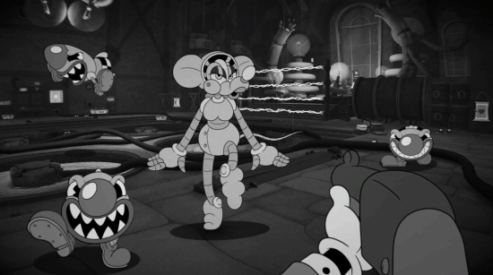 黑白老鼠版DOOM炸裂来袭，4月16日多平台正式发售