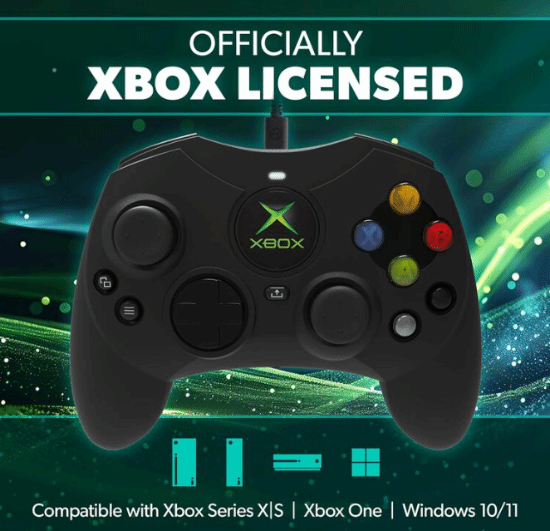 初代Xbox标志性大块头手柄迎来复刻版回归