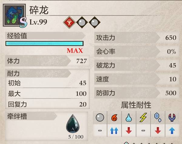 《怪物猎人物语3》随行兽碎龙强度分析