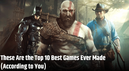 近40万玩家票选史上第一神作：既不是《塞尔达》，也非《老滚5》