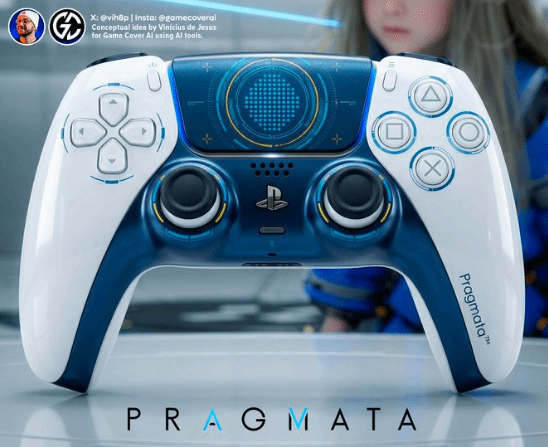 玩家为《识质存在》DIY了一款PS5手柄，评论区喊话官方快量产