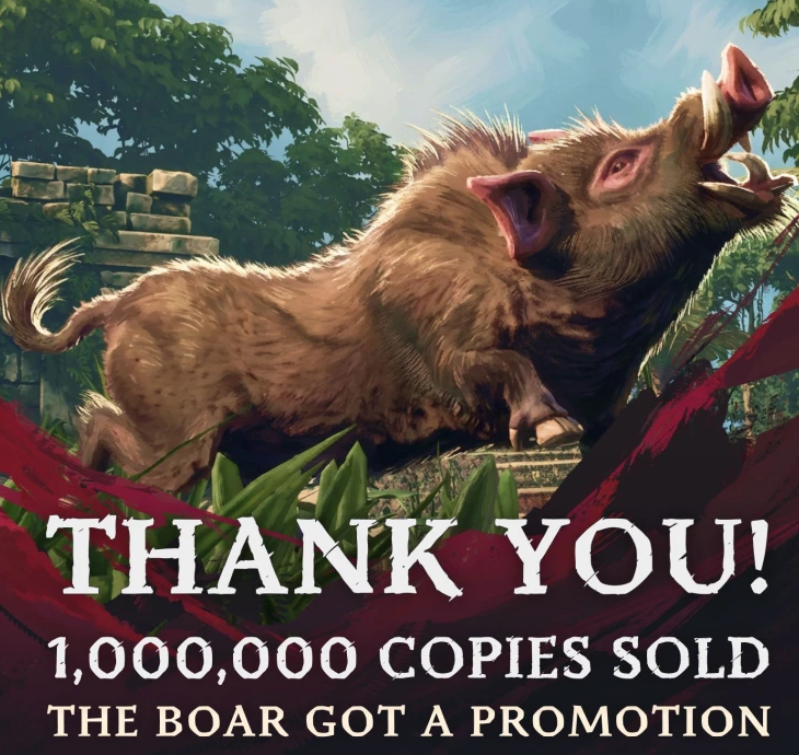 《风玫瑰》PC版六天卖出100万份，一个字猛！