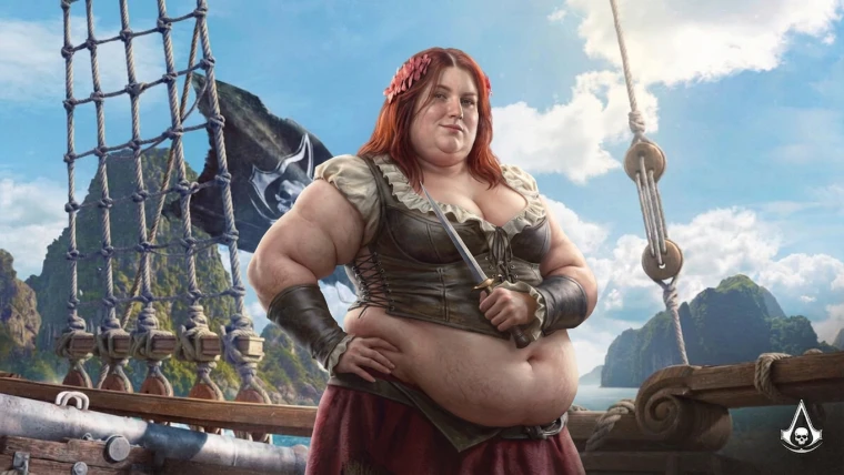 《黑旗重同步》临近发布，部分人物建模调整引发玩家社区争议