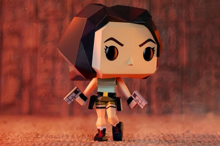 《古墓丽影》周年之际，Funko用初代建模做了一只劳拉