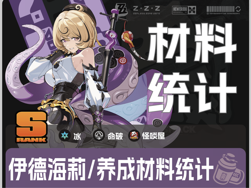 伊德海莉的养成消耗多少？材料缺口一次查清