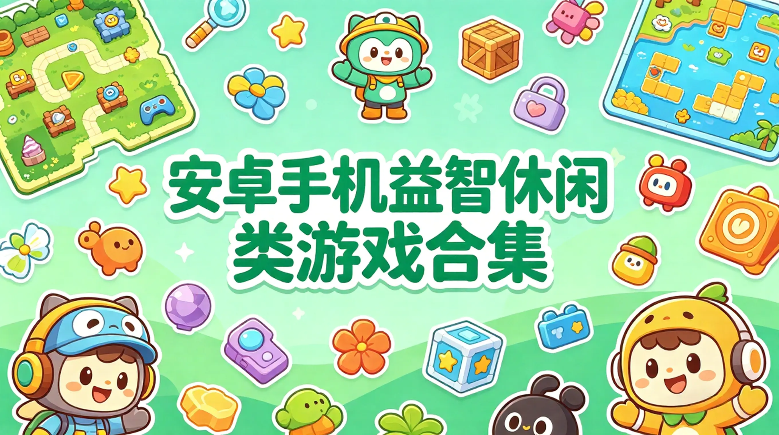 安卓手机益智休闲类游戏合集