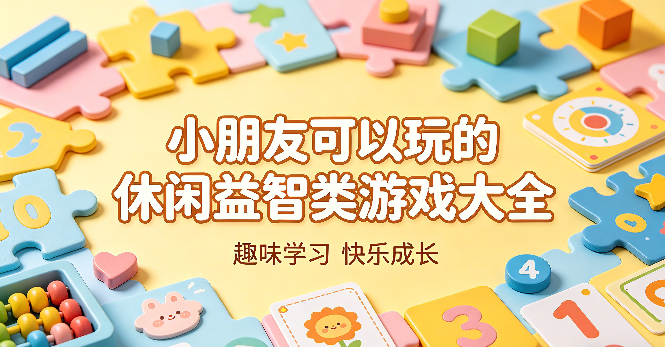 小朋友可以玩的休闲益智类游戏大全