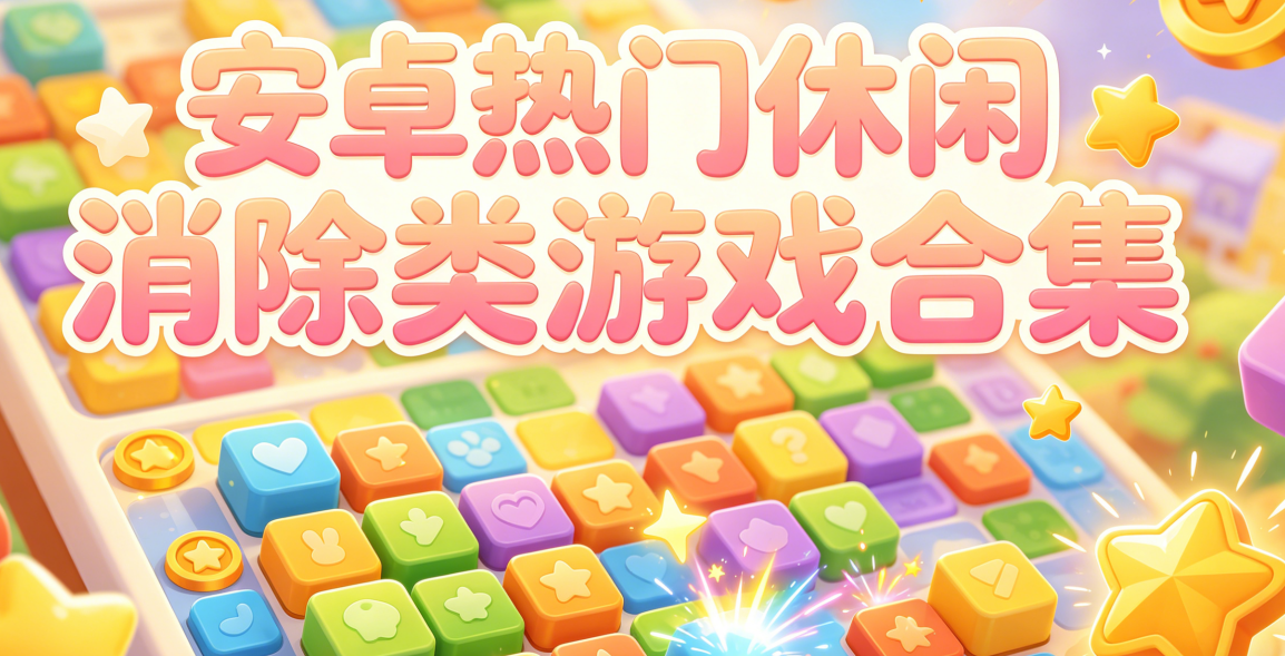 安卓热门休闲消除类游戏合集 