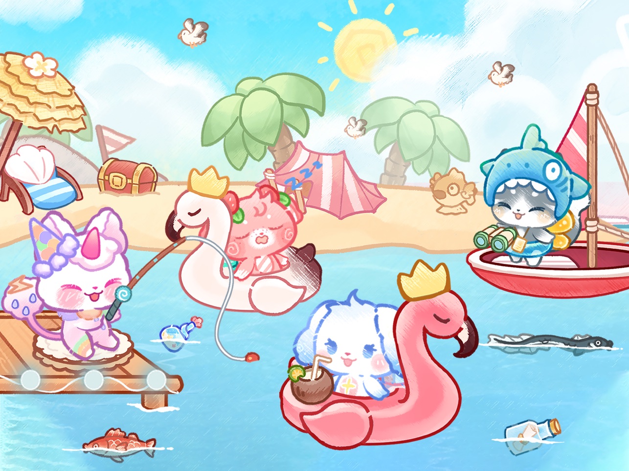 旅猫世界：小镇生活截图2