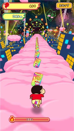 蜡笔小新跑酷截图4