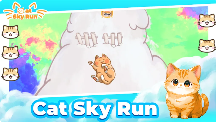 猫咪飞天跑截图2
