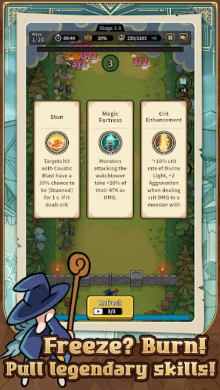 邪恶女巫塔防截图2