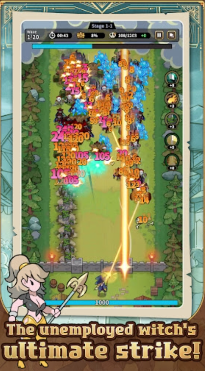 邪恶女巫塔防截图3