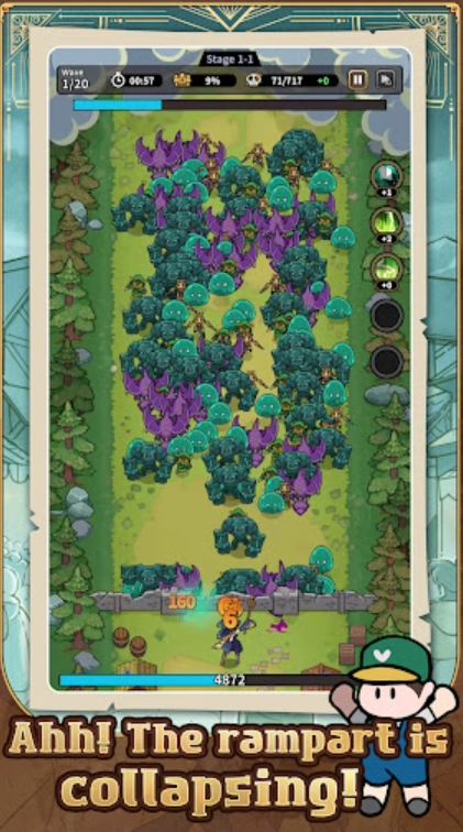 邪恶女巫塔防截图4