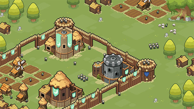 夜幕王国边境塔防截图1