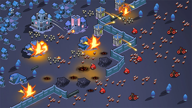 夜幕王国边境塔防截图3