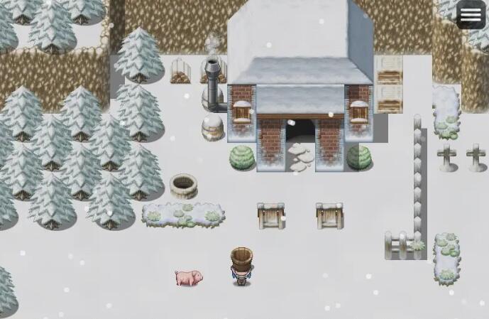 青色的雪之屋截图2