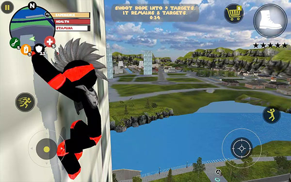 火柴人绳索英雄截图4