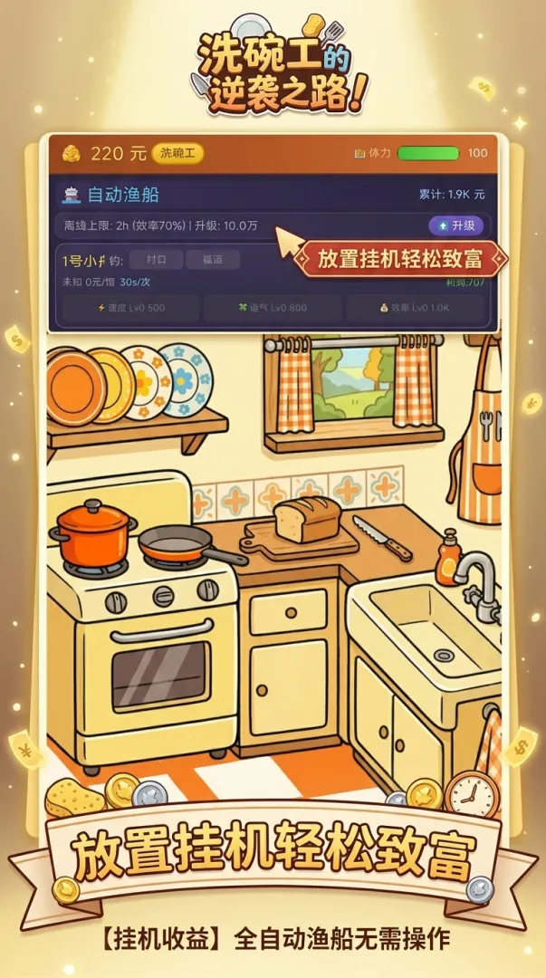 洗碗工的逆袭之路！截图2