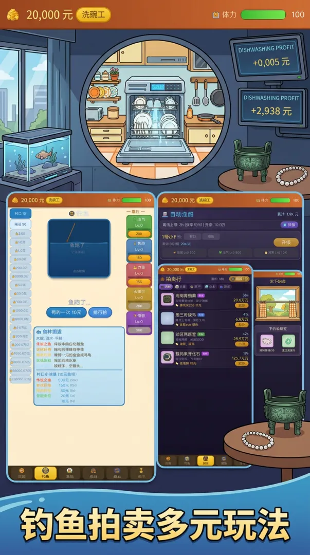 洗碗工的逆袭之路！截图3