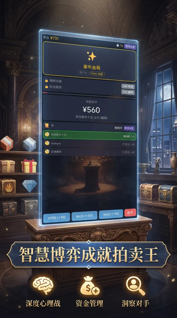 竞拍盲盒截图3