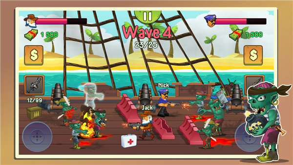 两个家伙和僵尸2截图4