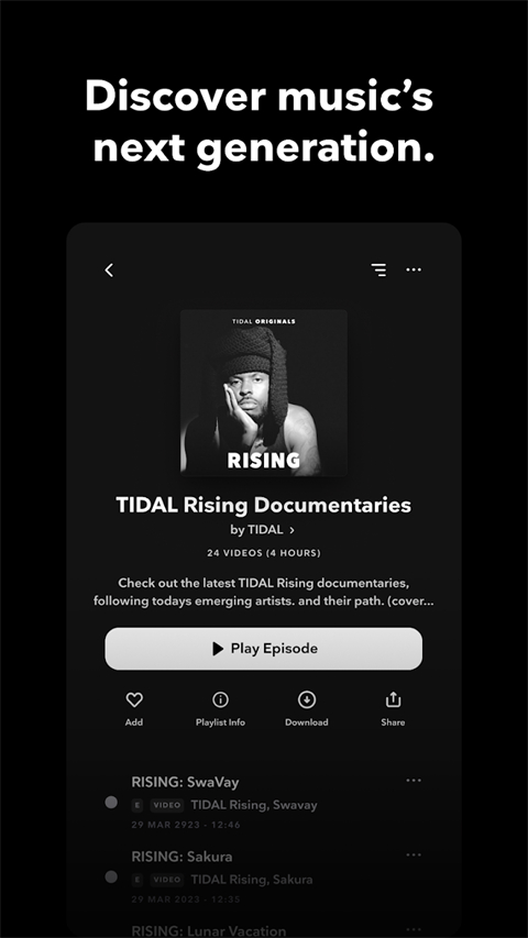 TIDAL截图1