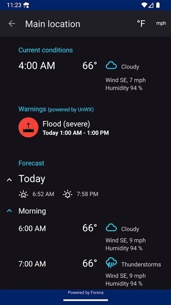 降雨警報器app官方版截图2