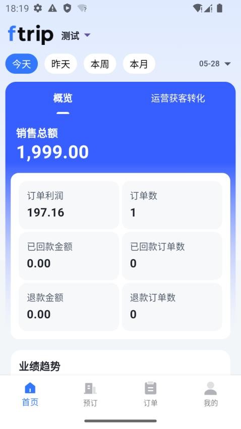 ftrip酒店预订平台截图1