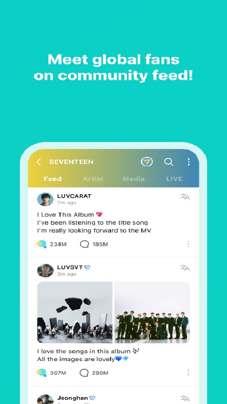Weverse安卓版截图1