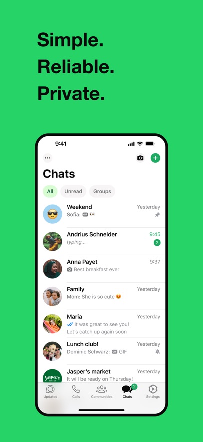 whatsapp安卓最新版截图1