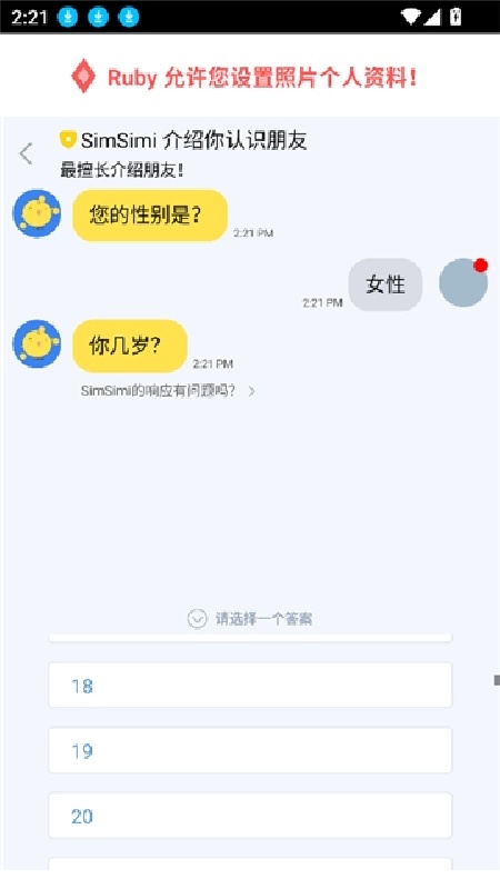 SimSimi截图1