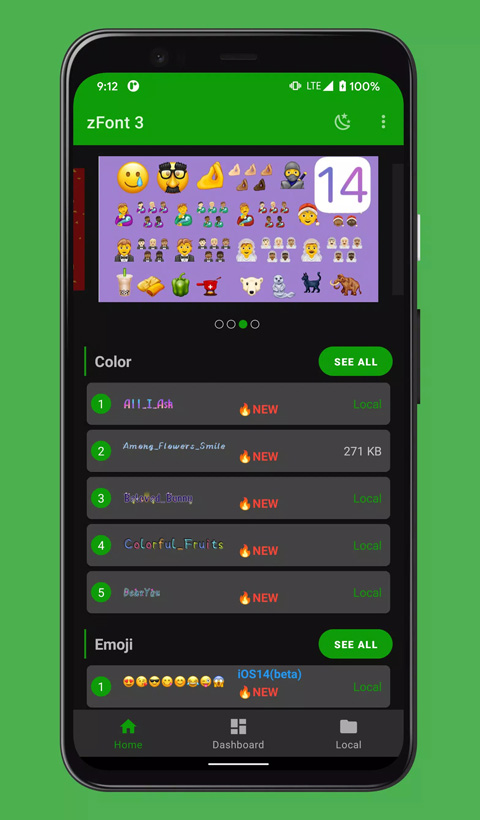 zfont3苹果emoji截图2