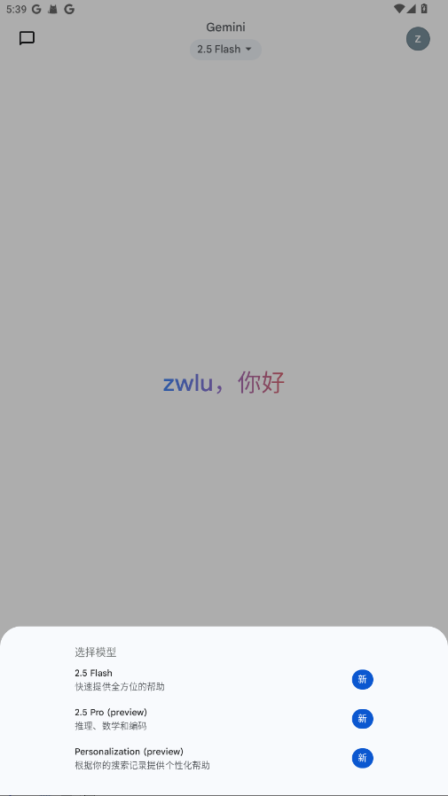gemini google截图2